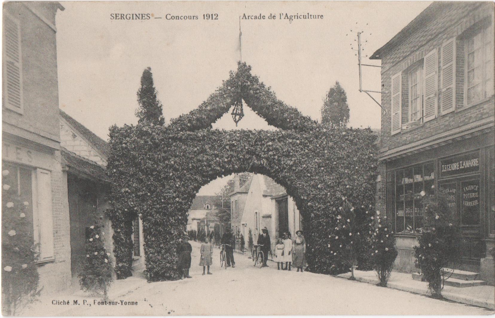 concours agricole 1912, rue des Bois